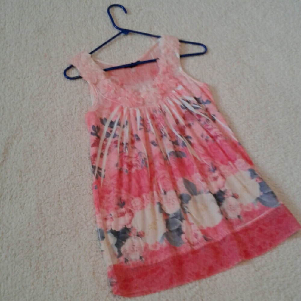 Sleeveless summer top
